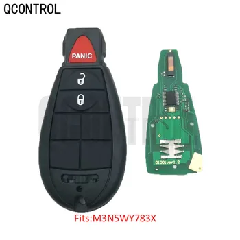 QCONTROL 3BT autós távirányító Új Smart Key a Chrysler 300 Town & Country FCC azonosítójához M3N5WY783X /YZ-C01C
