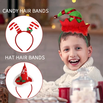 Rajzfilm karácsonyi fejpántok karácsonyi kalap Mikulás láb hajpánt karácsonyi dekoráció