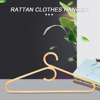 Rattan ruhafogas stílus, ruharendszerező, rack felnőtt fogas, szobadekorációs akasztó a ruhákhoz.1 db