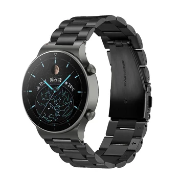 rozsdamentes acél szíj Huawei Watch GT 2 Pro / GT 2 46 mm-es intelligens óraszíj csere karkötőhöz a Honor Magic 2 / GS Pro Correa számára