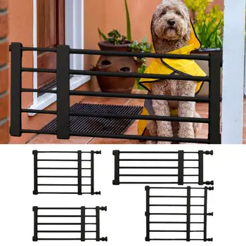 Rövid kutya kapu kisállat kellékek Ajtók lépcsők Kisállat kutya kapu Biztonsági ház Kisállat kapuk kölyköknek Alacsony biztonságú visszahúzható kapu