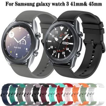 Samsung galaxy watch 3 45mm 41mm szíjhoz Gyorskioldás Karszalag Sport karkötő óraszíjak 20mm 22mm Watch Band Galaxy 46mm