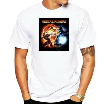 Scorpion Vs. Sub Zero - Mortal Kombat videojáték póló retro o nyakú póló