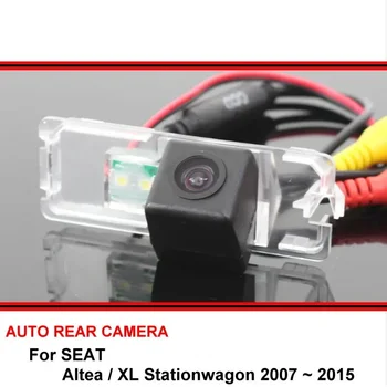 SEAT Altea / XL kombihoz 2007 ~ 2015 éjjellátó tolatókamera tolatókamera autó biztonsági kamera HD CCD