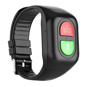 Smart Watch SOS One Key Call Anti-Wandering Tracker sport karkötő pulzusmérő