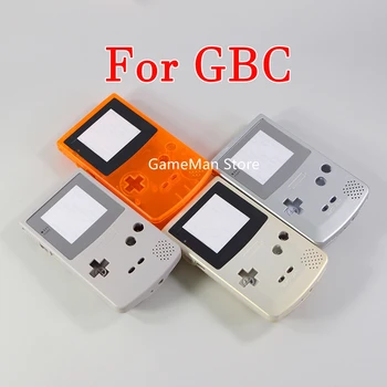 Speciális változat Műanyag ház Shell tok Nintendo Gameboy Color Full Housing tok képernyőlencse gombokkal GBC esetén