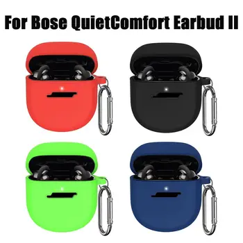 szilikon tok Bose QuietComfort Earbuds II fülhallgatóhoz Bluetooth fülhallgatótok fedél headsetvédő Bose QuietComfort Earbuds II fülhallgatóhoz