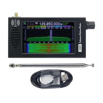 Szoftver által definiált rádió SDR rádióvevő DSP digitális demoduláció CW/AM/SSB/FM/WFM 4.3