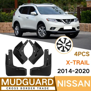 Sárfogó Nissan X-TRAIL 2014-2020 MudFlaps első hátsó sárvédő autó kiegészítők