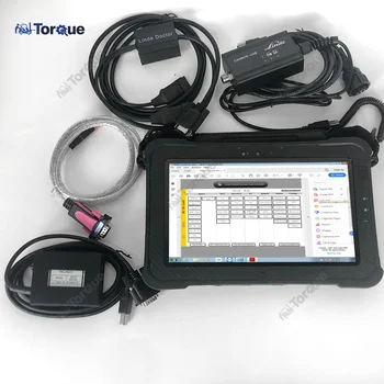 Targonca tele Linde canbox orvos SH ET Jungheinrich Incado Judit számára Diagnosztikai szkenner eszközök Xplore tablettával
