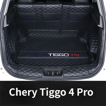 Teljes lefedettségű autós csomagtartó szőnyegek Chery Tiggo 4 Pro 2023-hoz 2024-es autós kiegészítők Autószőnyeg belső teherszállító