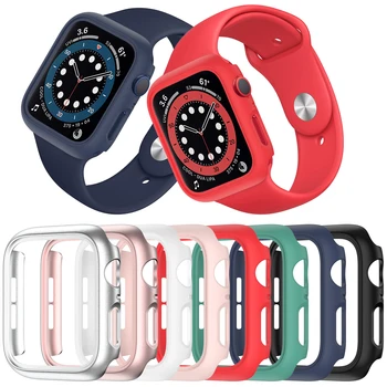 tok Apple Watch Series 7/8/9 41mm 45mm képernyővédő fólia lökhárító iWatch SE 6 5 4 3 2 1 40mm 44mm 38mm 42mmVédőtok