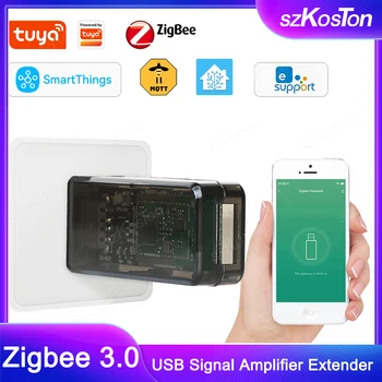 Tuya ZigBee 3.0 jelismétlő USB jelerősítő hosszabbító Működik a ZigBee2MQTT otthoni asszisztenssel Tasmota eWeLink APP