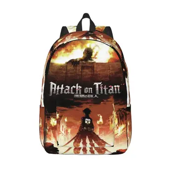 Támadás a Titan ellen Anime hátizsák fiú lány gyerekeknek Diákiskolai könyvtáska Shingeki No Kyojin Eren Daypack óvodai elsődleges táska