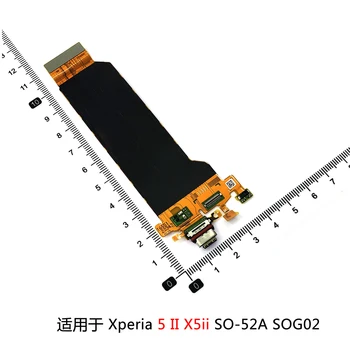  töltőkártya Sony Xperia 5II A002SO SO 52A SOG02 XQ AS42 AS52 AS62 AS72 Flex kábel töltő dokkoló USB port csatlakozó