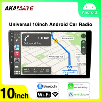univerzális 10inch autórádió GPS navigáció Android multimédia lejátszó Bluetooth WiFi FM RDS Nissan Toyota Kia Honda Autoradio