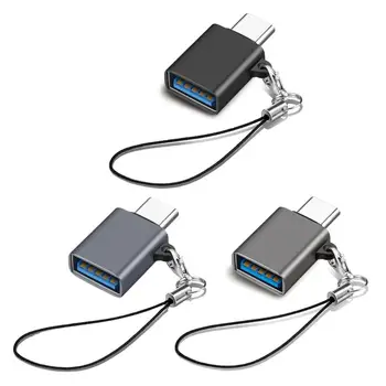 USB C - USB 3.2 10 Gbps adapter USB C apa - USB 3.2 anya adapter OTG adapter hosszabbító csatlakozó laptophoz