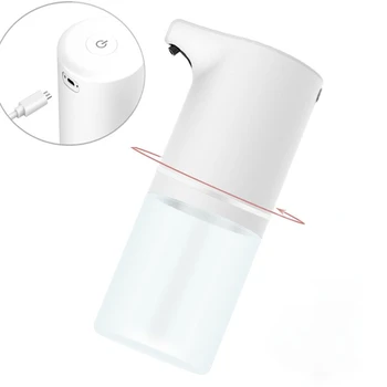 USB töltés Automatikus indukciós habszappan adagoló intelligens érzékelő folyékony szappan adagoló automatikus érintés nélküli kézfertőtlenítő adagoló
