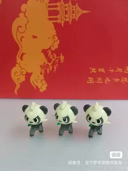 Valódi Pokémon akciófigura Huncut panda baba modell dekorációs játék