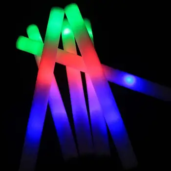 Világító LED ragyogás Fénypálca Habpálca Koncert Előadás Party Kellék gyerekjáték
