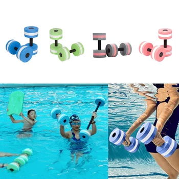  Vízi edző kézi rúd Könnyű EVA hab súlyzók Hordozható vizes súlyzó medence edző kézirudak