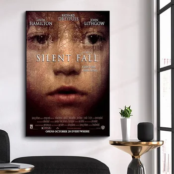 WM3355 Silent Fall Classic Movie HD selyemszövet poszter Művészeti dekoráció Beltéri festés Ajándék