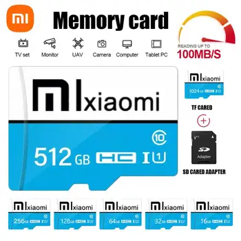Xiaomi micro TF sd kártya Class10 128GB cartao de memoria 32GB SD kártya 512GB 1TB Micro Flash memóriakártya Nintendo Switch konzolhoz