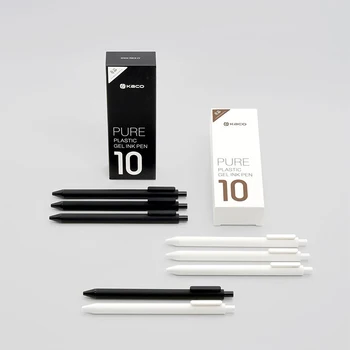 Xiaomi Mijia KACO gél toll 0,5 mm-es fekete színes tinta utántöltő ABS műanyag toll írási hossza 400MM simán írás irodai tanuláshoz