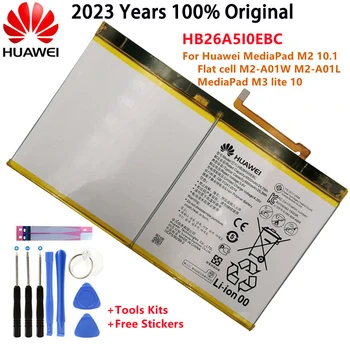 Új Huawei Mediapad M3 Lite 10 akkumulátor BAH-W09 / BAH-L09 / BAH-L01 / HDN-W09 / Huawei Mediapad M2 10 akkumulátor M2-A01W / M2-A02L HB26A510EBC