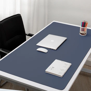 Új nagy egérpad Extra nagy csúszásmentes asztali pad Vízálló PU bőr asztali asztali védő játék egérszőnyeg játék irodai munkához