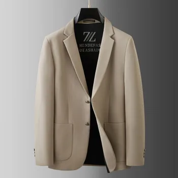 Új érkezés Fahsion Suepr Nagy őszi férfi divat alkalmi kockás üzleti öltöny kabát Plus méret L XL 2XL 3XL 4XL 5XL 6XL 7XL